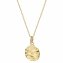 Anhänger mit Kette 375 Gelbgold Struktur - 3