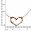 Collier Edelstahl rosé vergoldet Herz - 3
