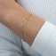 Armband 375/- Gelbgold Zirkonia - 3