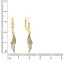 Ohrhänger 585/- Gelbgold bicolor glanz - 3
