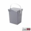 Eimer mit Deckel, farbl. sortiert 5,5 Liter - 3