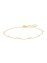 Armband 925/- Sterling Silber vergoldet 8 SWP - 3