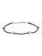 Armband 925/- Sterling Silber rhodiniert  Hämatit grau 19cm - 3