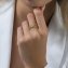Ring 375 Gold Gelb Sky Blue Topas Offenes Design - 3
