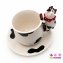 Tasse mit Unterteller Kuh - 3