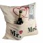Kissen mit Taschen Mr.   Mrs. - 3