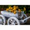 Holzhandwagen Weiß Rustikal Sommerset - 3