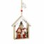 Baumschmuck Häuschen bunt, 2er Set Holz - 3