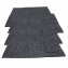Platzset 4er Set  mit Bestecktasche Dunkelgrau Hellgrau - 3