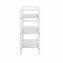 Schuhregal 3 Ebenen Anea Holz Weiß - 3