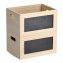 Allzweckkiste mit Tafel Holz - 3