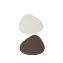 Tischset 4-teilig Braun/Creme - 3