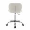 Drehstuhl Neville Kunstleder Weiß - 3
