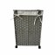 Wäschesammler 40 Liter Briena Grau - 3