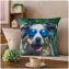 Dekokissen für Sofa und Outdoor Möbel 45 x 45 cm Hund mit Sonnenbrille - 3