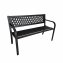 Gartenbank Metallbank Schwarz - 3