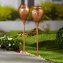 Solar-Metall-Gartenfackel - 3