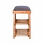 Sitzbank mit Schuhregal Anea Holz Natur-Grau - 3