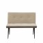 2-Sitzer Bank Taupe Joschka - 3