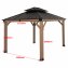 Pavillon 308 x 308 cm Jorin - 3