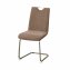 Schwingstuhl Taupe/Antikhellbraun 2er Set Emrys - 3