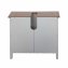 Waschbeckenunterschrank Bambus - 3
