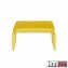 Polsterhocker B/H/T 61 x 34,5 x 40 cm Vance Gelb - 3