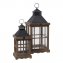 Laterne aus Holz im 2er Set  - 3