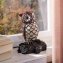 Eulen-Leuchte im Tiffany-Stil - 3