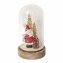 Beleuchtete Weihnachtsdekoration Weihnachtsmann mit Geschenk - 3