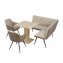 Sitzgruppe Taupe/Cord Joschka - 3