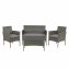Outdoor Möbel Grau 4-teiliges Set - 3