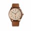 Herrenuhr rosé mit Lederband - 3