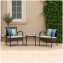 Gartenmöbel Set 3-teilig für Terrasse, Balkon und Wintergarten - 3