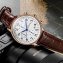 Herrenchronograph mit Lederband - 3