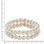 Armband Süßwasserzuchtperlen weiß 8mm zweireihig - 3