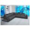 Ecksofa Cerik Schwarz - 3
