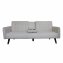 Sofa mit Knopfsteppung Elouisa Grau - 3