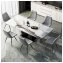 Stuhl Astrid Kunstleder Grau - 3