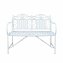 Gartenbank Creme Metallbank Celia - 3