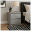 Nachtschrank Kenji Hochglanz 2er-Set - 3