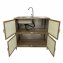 Spüle mit Abtropfläche und Unterschrank für Outdoorküche Sonoma - 3