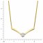 Halskette Gold 375 mit Brillant 0,03ct. - 3