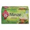 Teekanne Minze Pfefferminztee mit 20 verpackte Doppelkammerbeutel 45g - 3