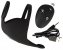 Hodenvibrator Cock ring with RC ball massager - 3
