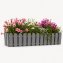 Blumenkasten mit Wasserspeicher Nessa 75 cm Grau - 3