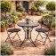 Gartentisch Metall Black and White - 3