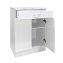 Küchenunterschrank Jenna Country Weiß 60 cm mit Schublade - 3