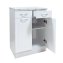 Küchenunterschrank Jenna Country Weiß 60 cm mit 2 Schubladen - 3