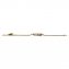 Flache Solar-Armbanduhr „Gold" - 3